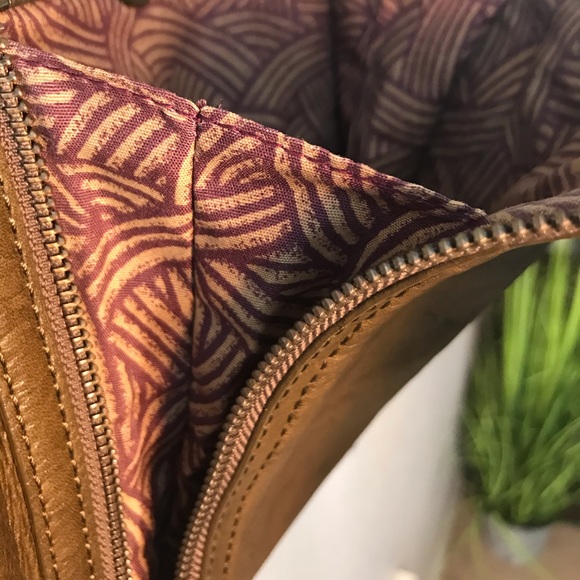 Olive Green“The Sak”Hobo COW LEATHER Bag - Picture 10 of 10